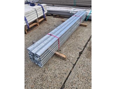 C Channels, Galvanized

36 x 75mm x 45mm x 2.5mm...