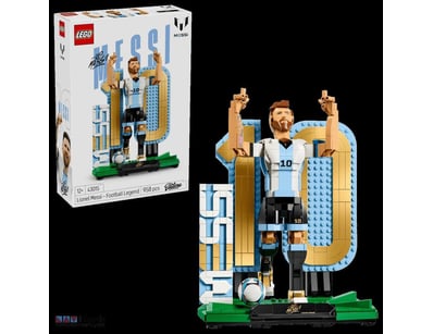 RRP $149. Lego 43015 Lionel Messi – Football Legen...