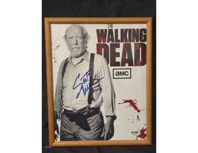 A SIGNED PHOTOGRAPH OF SCOTT WILSON.

Item Size: H...