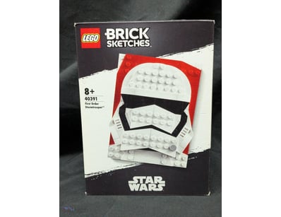 LEGO BRICK SKETCHES STAR WARS FIRST ORDER STORMTRO...