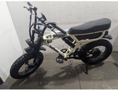 RRP $3490 Fatbou electric scooter featuring a crea...