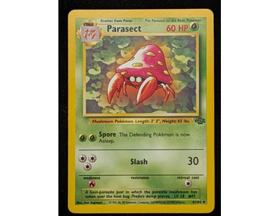 PARASECT POKÉMON TRADING CARD - BASE SET #41/64
...