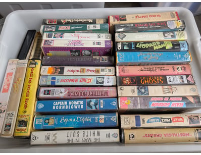 Collection of VHS Tapes Including Jack The Ripper,...