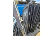 Aluminium Frame Window, 14mm Glass, Fixed Panel,