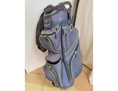 Onyx Golf Cart Bag & Cover, Blue, Green & Black Fi...