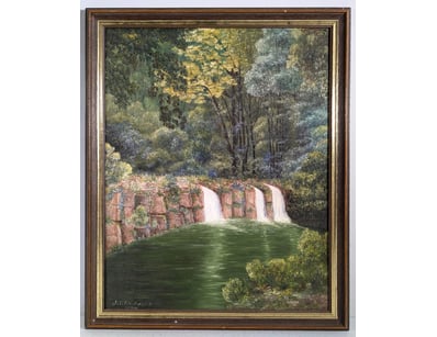 

J. EDWARDS

Oil On Canvas

Title: Waterfal...