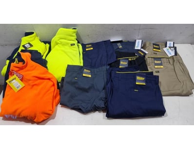 Bulk lot of Bisley Workwear comprising multiple ne...