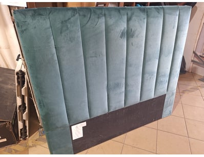Bed Head, Velvet Style, Green Finish 

Dimensions ...