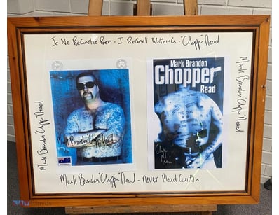 MARK BRANDON 'CHOPPER' READ 

Title: Photo - Never...