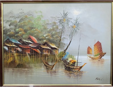 UNKNOWN ARTIST, ORIGINAL OIL PAINT ON CANVAS

Oi...