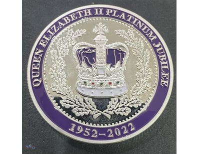 1952-2022 QUEEN ELIZABETH II PLATINUM JUBILEE MEDA...