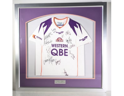PERTH GLORY 2003-2004 NSL CHAMPIONS SIGNED FOOTBAL...