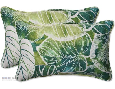 Pillow Perfect Outdoor/Indoor Key Cove Lagoon Rect...