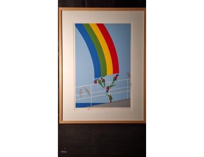JORGEN BECHMANN

Lithograph

Title: Rainbows

Imag...
