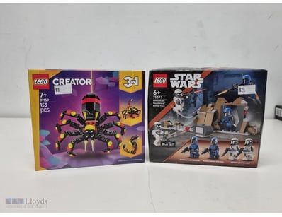 LEGO CREATOR 3-IN-1 SPIDER & LEGO STAR WARS AMBUSH...