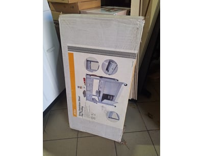 Grey Stainless Steel Top Trolley

