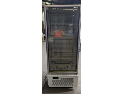 Commercial upright display refrigerator, Model 650...