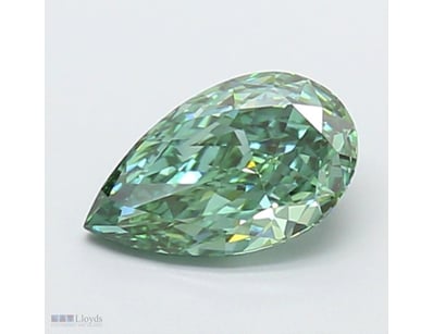 LAB GROWN DIAMOND PEAR 1.21CT GREEN VVS2        

...