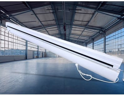2x Screen Technics motorised projection screen in ...