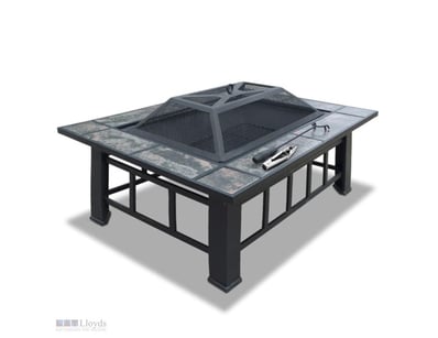 RRP $349. Grillz Fire Pit BBQ Grill Ice Bucket 3-I...