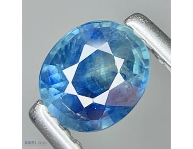 CERTIFIED 0.75CT NATURAL TEAL BLUE SAPPHIRE (CORUN...