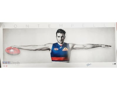 PRINT OF MARCUS BONTEMPELLI, A PROFESSIONAL AUSTRA...