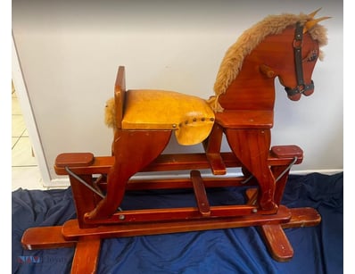 Wooden Rocking Horse - Refer to images