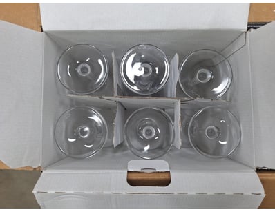 Wine Glasses, 4 x Cartons Of 6 Glasses 

Sold As L...