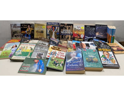 Extensive curated collection of approximately book...