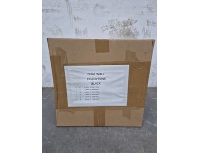 Dual Wall Heat Shrink, Black, 
1 X 12.7mm X 25M
...