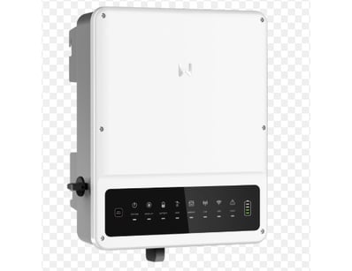 RRP $2160 GoodWe GW5000-EH solar inverter, white c...