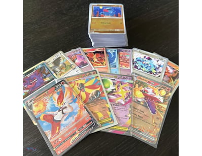 BULK POKÉMON CARDS INCLUDING MEGA EX, EX, V, HOLOS...