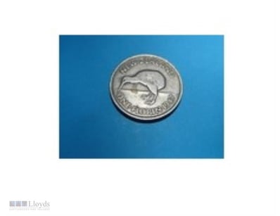 1947 NEW ZEALAND PRE DECIMAL FLORIN SCARCE DATE   ...
