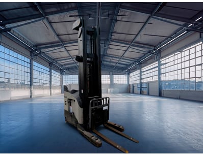 <b>Crown RR5725-45 Electric Reach Truck - 36V Syst...