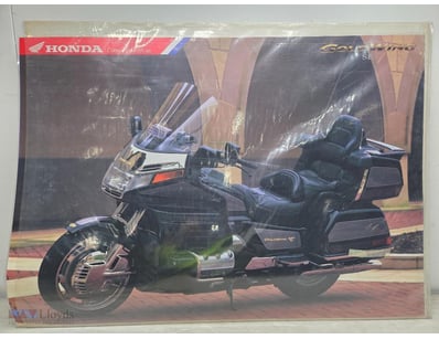 Honda Gold Wing touring motorcycle poster/promotio...