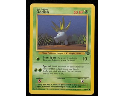 ODDISH POKÉMON TRADING CARD - BASE SET #32/64

5...