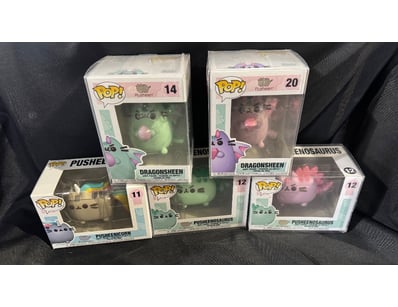 LOT OF 5 FUNKO POP COLLECTIBLE FIGURES - GRAVITY F...