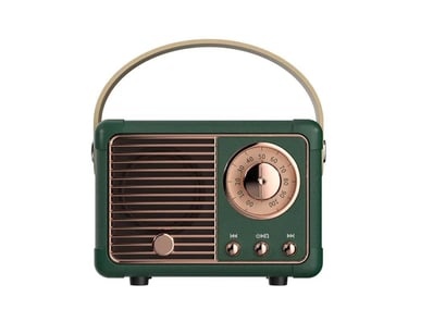 Retro Portable Bluetooth Speaker Great Quality Min...
