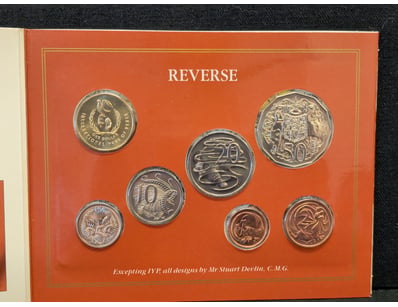1986 ROYAL AUSTRALIAN MINT UNCIRCULATED COIN COLLE...