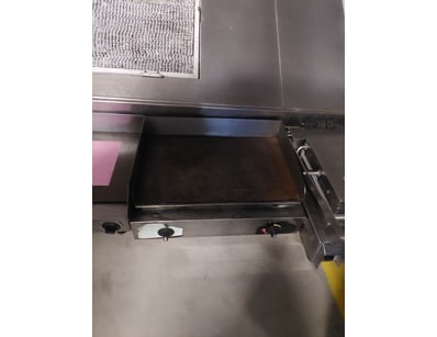 Roband HP10 commercial stainless steel flat top gr...