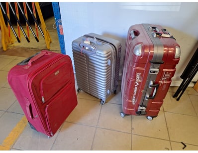 X3 Suit Cases 

SOLD AS LOT


