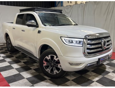 <b>2021 GWM Cannon-L Ute NPW - White - 9,810km - 2...