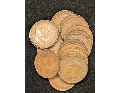 COLLECTION OF 1948 AUSTRALIAN PENNIES

Condition...