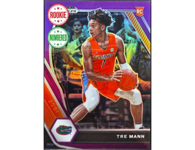 TRE MANN - 2021 PANINI PRIZM DRAFT PICKS #21 (NUMB...