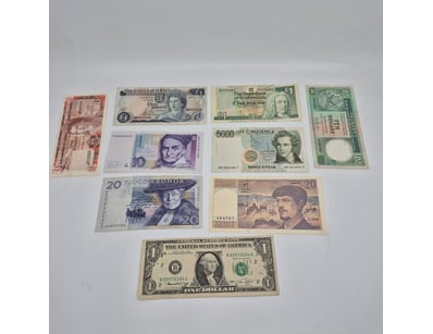 UNRESERVED Banknotes & Coins (A986) - Lot 2001