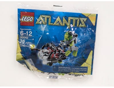 LEGO Atlantis set 30042 polybag containing 36 piec...