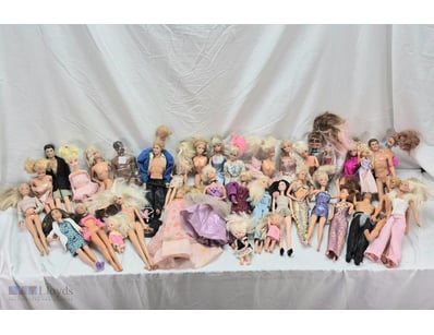 COLLECTION OF BARBIE DOLLS

Condition: Good - Re...