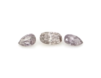 0.20CT TDW X 3, NATURAL FANCY PINK DIAMONDS     

...