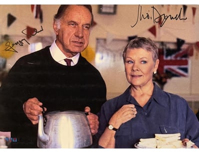 GEOFFREY PALMER & JUDI DENCH SIGNED PHOTO

Geoffre...