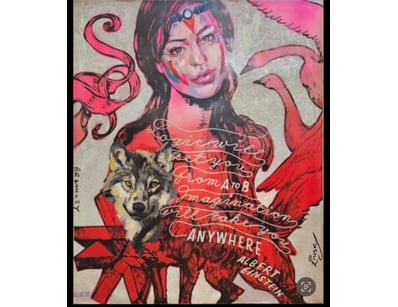DAVID BROMLEY AND ZINSKY 

Original Acrylic Painti...